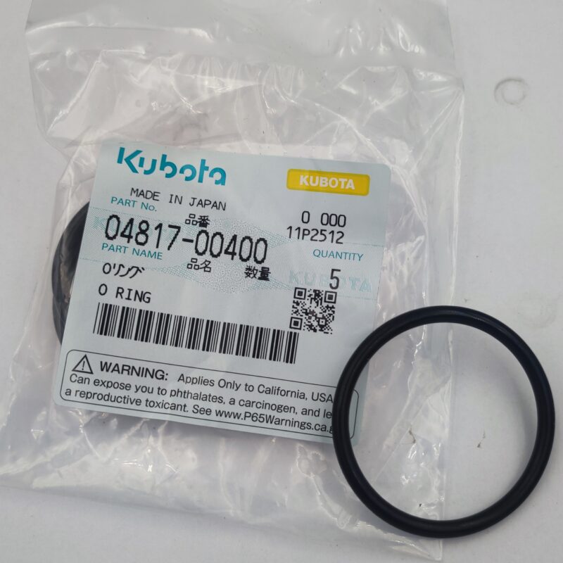04817-00400 Oring Kubota KX027-4