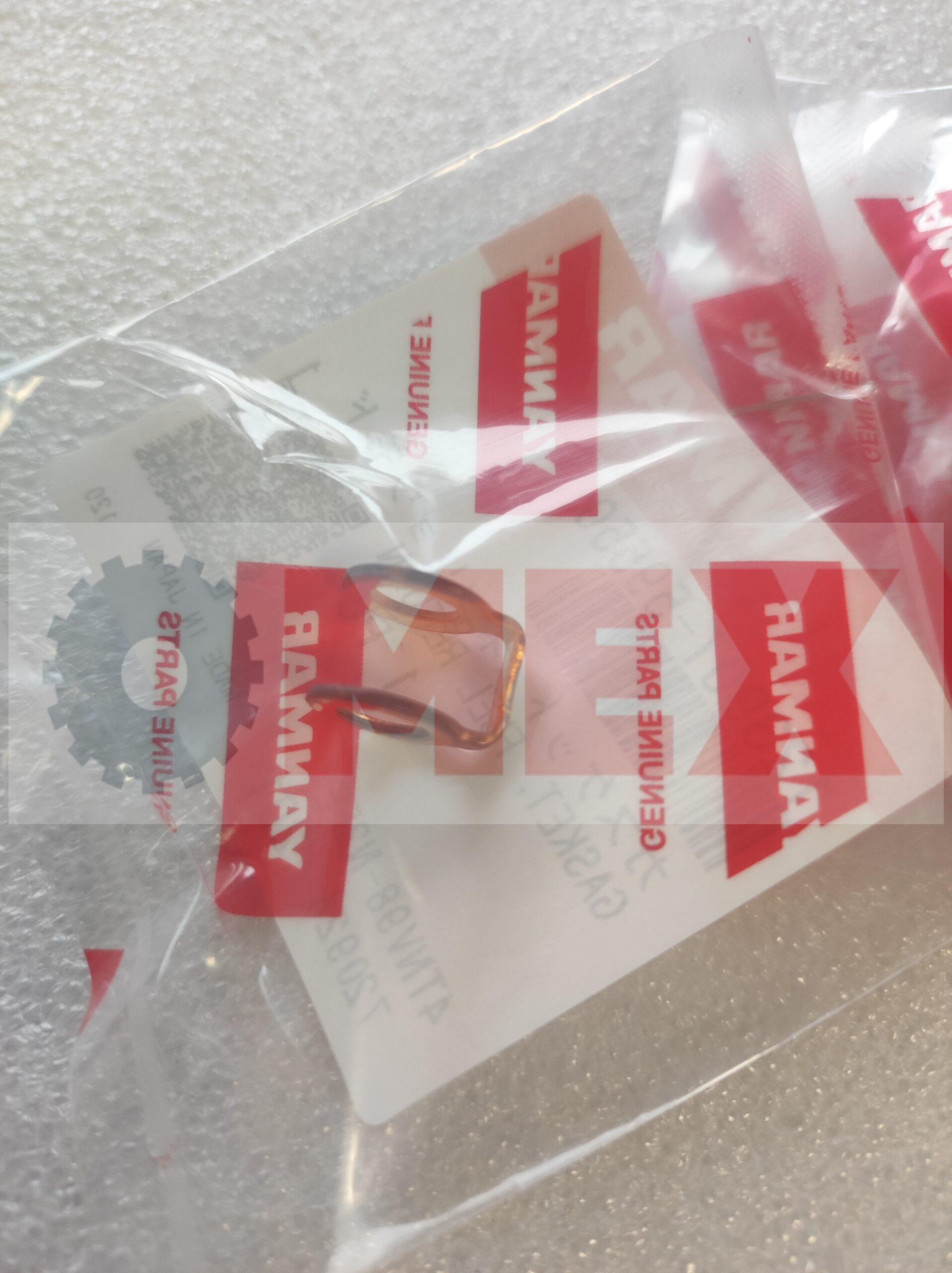 123907-59550 Uszczelka przewodu przelewowego paliwa Yanmar 4TNV98-ZPTX