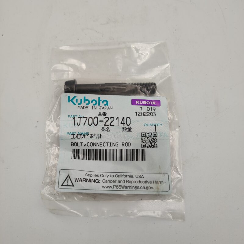1J700-22140 Śruba korbowodu Kubota D1703