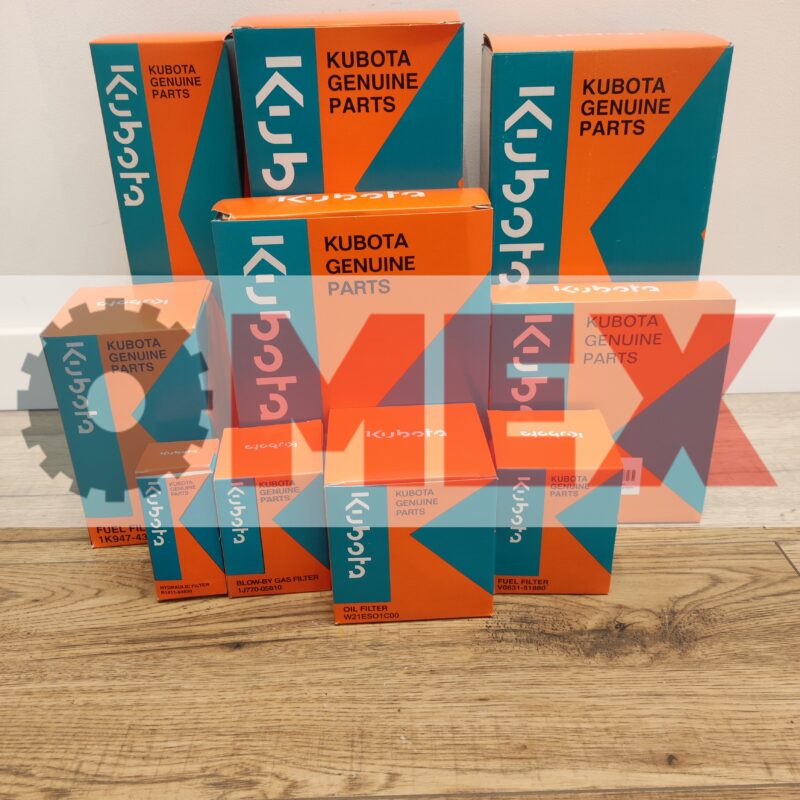 Zestaw filtrów Kubota KX080-4, KX085-5