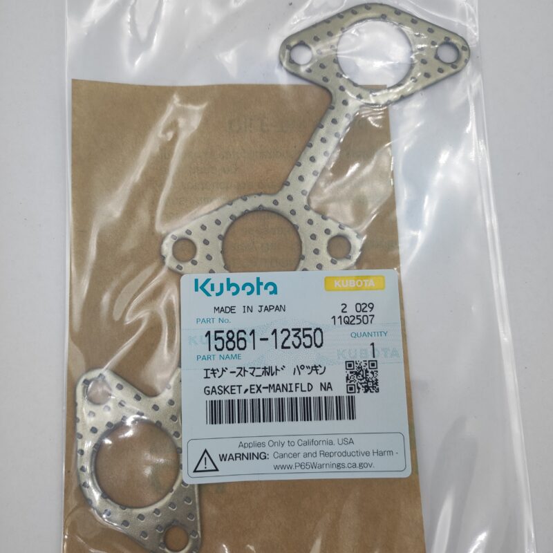 15861-12350 Uszczelka kolektora wydechowego Kubota
